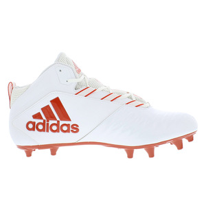 Zapatillas de atletismo Adidas SM Nasty Fly 2e para hombre, color blanco/naranja, 100% auténticas - Product Image 1