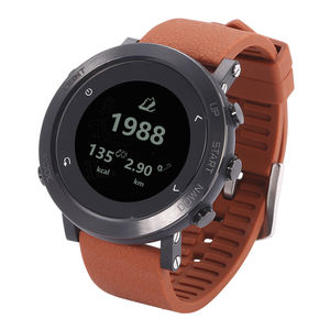 Reloj Inteligente Digital GPS con Alarma, Resistente al Agua, Correa de Silicona de 20 mm, Monitor de <span class=keywords><strong>Latitud</strong></span> <span class=keywords><strong>y</strong></span> <span class=keywords><strong>Longitud</strong></span>, Estilo Deportivo Negro - Product Image 3