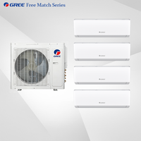 Climatiseur Multi-Zones à Inverter DC R32 avec Contrôle de Zone Indépendant, 28000 BTU, 42000 BTU, pour Commandes en Gros, Idéal pour Salle de Sport, Hôtel, Domicile
