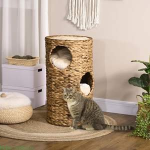 Casa para Mascotas Ecológica, Impermeable, Clásica, Sólida, de Cuerda, con Accesorios para Gatos, Desmontable, Lavable, de Cartón, Alta Calidad, Superventas - Product Image 1