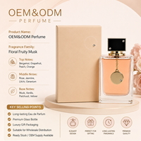 Parfum de Luxe OEM pour Femme 105ml Eau de Parfum Longue Durée Parfum Floral Fruité Coffret Cadeau Fournisseur en Gros