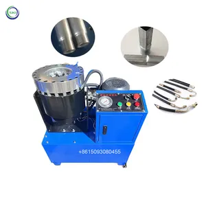 2 4 6 Inch Pipe Shrinking Machine Hydraulic Hose Crimping Machine Portable Electric Cable Insulation Pipe Press Machine