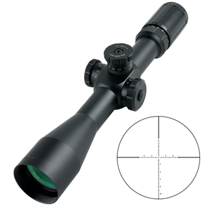 Mira Telescópica de Caza de Perfil Alto, Impermeable, con Retícula Verde Iluminada SFP de 1-8x24, para una Adquisición Rápida de Objetivos - Product Image 1