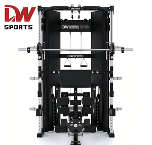 Appareil de musculation multifonction tout-en-un SPORTS : Machine Smith, équipement de gym, poulies coulissantes, kit complet pour salle de sport à domicile, multifonctionnel - Product Image 1