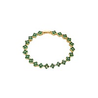 Bracelet trèfle à quatre feuilles transfrontalier, nouveau style européen et américain, chic, électroplaqué, design luxueux