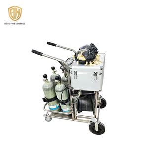 Equipo de lucha contra incendios Aparato de respiración de tubo largo portátil SCBA Trolley Car SCBA - Product Image 3