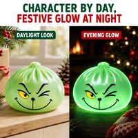 Jouet anti-stress souple en PVC en forme de fantôme d'Halloween, en forme de boule de sucre, pour la décompression, coffret cadeau