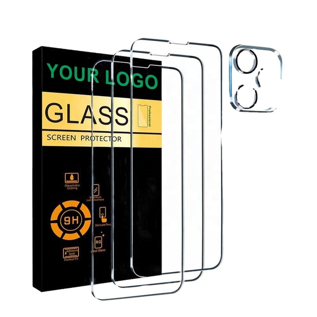 New Technology Grade AAA Ultra-Thin Waterproof Anti-Fingerprint 9H 2.5D Tempered Glass Screen Protector for for Mobile Phone