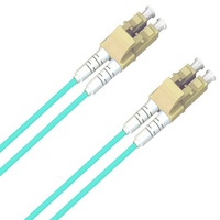 Câble de raccordement optique KNC LC-LC Duplex SM Simplex pour la communication par fibre optique