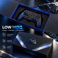 Kotak Hadiah Kontroler Game Dua Pintu OEM, Permukaan Matte, Sarung Kartu Kaku untuk Gamepad Gaming