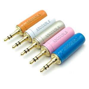 Mạ Vàng 3.5 <span class=keywords><strong>Stereo</strong></span> Cắm Vòng Dual Kênh Âm Thanh Cáp Kết Nối Với USB Và RCA Headphone Cắm Dây Làm Bằng Đồng - Product Image 1