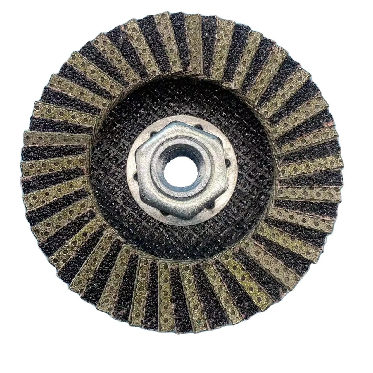 Đĩa Flap mài mòn kim cương Flap Đĩa đánh bóng bề mặt sản phẩm gốm silicon carbide M14 Kích thước lỗ