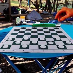 20 \ "di động gấp cuộn cờ vua cờ Set 26 Thêm Checker miếng du lịch Hội Đồng Quản Trị trò chơi cho trẻ em người lớn dày Mousepad - Product Image 4