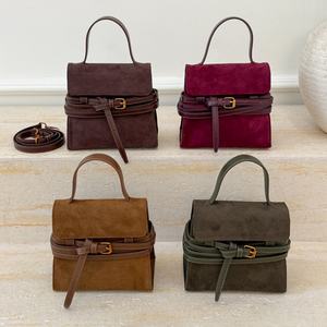 Sac à main mat au design unique pour femme 2025 – Nouveau sac haut de gamme avec fermeture à rabat et doublure en polyester – Tendance - Product Image 2