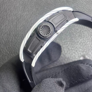 El Último Reloj Mecánico Automático de Alta Gama, <span class=keywords><strong>Serie</strong></span> Track, Material de Fibra de Carbono 061, Color Blanco, Más Vendido - Product Image 5