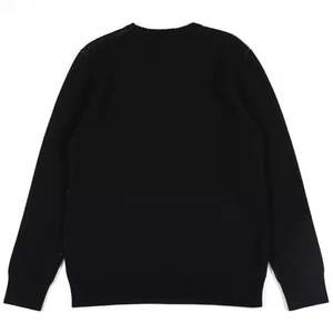 Custom <b>Men's</b> Winter Sweater with Jacquard <b>Pattern</b> 100% Cotton <b>Jumper</b> Crew Neck Pullover with OEM/ODM LOGO - Product Image 5