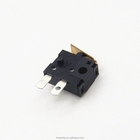 Micro-interrupteur électronique momentané SPST 2 broches à action rapide, réglable, pression rapide, course 9,3 mm, en plastique Kwanda MX-1204