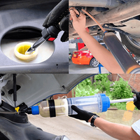 Pompe d'extraction de liquide automobile manuelle de 1,5 L, seringue de vidange d'huile manuelle