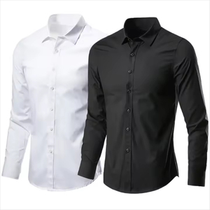 เสื้อเชิ้ตแขนสั้นลำลองสไตล์วินเทจสำหรับผู้ชายใส่เที่ยวทะเล - Product Image 1