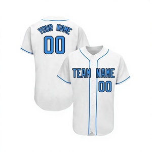 Maillot de baseball unisexe au design tendance à prix abordable, couleur unie, taille personnalisée, sublimation, respirant, 100% polyester, uniformes - Product Image 1