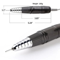 Pièce à main électrique 35000 tr/min pour perceuse à ongles Up200, lime électrique professionnelle à 3 broches, équipement de manucure et pédicure