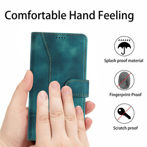 Sang Trọng Da Ví Trường Hợp Đối Với <span class=keywords><strong>iPhone</strong></span> 17 16 Pro Max 15 Cộng Với 14 Lật Nam Châm Khe Cắm Thẻ Đứng Kinh Doanh Bảo Vệ Bìa - Product Image 2