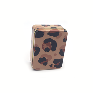 Chất lượng cao sang trọng hình chữ nhật vuông thực phẩm an toàn <span class=keywords><strong>Cookie</strong></span> Biscuit <span class=keywords><strong>tin</strong></span> 125*90*48 Mét tùy chỉnh in tinplate trường hợp cho thực phẩm đóng gói - Product Image 4