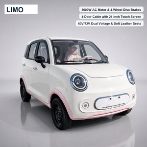 Nouvelle Génération de Véhicules Électriques : Voiture Électrique 4 Places pour Adultes, <span class=keywords><strong>Quatre</strong></span> Portes, Batterie au Lithium, Idéale pour les Résidences - Product Image 1