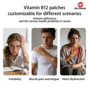 Cerotto Transdermico per Cura del Post-Abbacchio e Feste con Vitamine B12/C/E/D3, 8-12 Ore, Sicuro e Monouso - Product Image 2