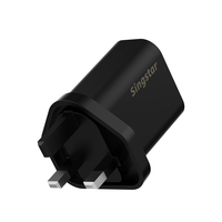 Chargeur intelligent PD 20W de haute qualité, USB Type C, prise US EU, adaptateur d'alimentation portable, chargeur super rapide pour smartphones