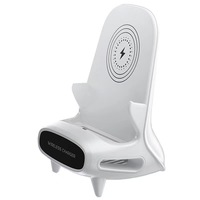 Chargeur sans fil nouvelle génération 15W avec support pour téléphone, support universel de bureau