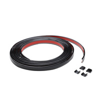 Edgeband Cinta de doblar Bordes de melamina flexible Moldeo de vinilo Cinta de grano de madera negra Cinta de doblar Bordes de PVC