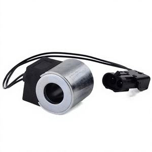 Ventes Flash : Bobine d'électrovanne 24V pour pièces électriques d'excavatrice YC60 YC80 - Product Image 1