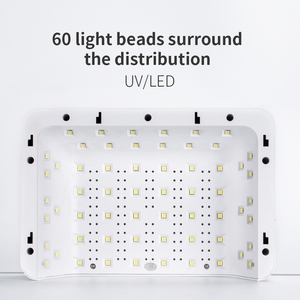 Custom Logo 72W UV LED Nail Lamp Electric Gel Curing <b>Light</b> for Wearable Nail Art Salon Use - Product Image 4