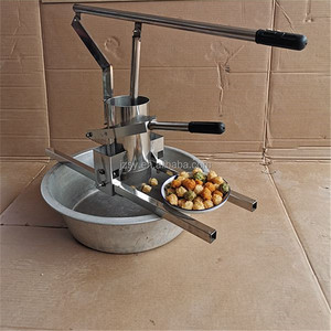 Bán buôn giá thương mại Hướng dẫn sử dụng thịt bò thịt viên tạo thành máy/Mini tay Báo Chí Rau bóng làm công cụ - Product Image 4