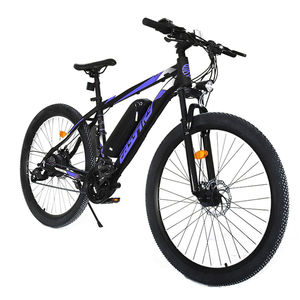 עיצוב חדש מסגרת פלדה גבוהה פחמן מסגרת אלומיניום סגסוגת עורף האחורי מנוע משולב סוללה 25 קילומטר/שעה בלם דיסק אופניים חשמלי - Product Image 5