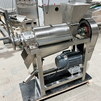 Presse-agrumes commercial pour usine alimentaire, machine à jus à froid, boîte en bois personnalisée fournie 90