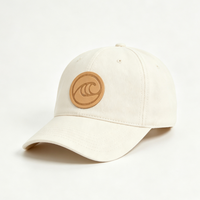 Écussons ronds personnalisés en cuir PU, étiquettes écologiques thermosoudées pour vêtements, chapeaux, accessoires de couture, OEM, faible MOQ