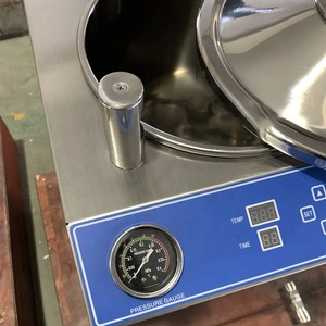 Esterilizador Vertical de Vapor para Laboratorio, 28L, Acero Inoxidable, Pantalla Digital, Función de Temporizador - Product Image 2