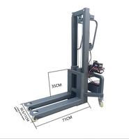 Petit chariot élévateur électrique portable de 300 kg avec batterie au plomb-acide et composants PLC, moteur AC/DC pour entrepôts