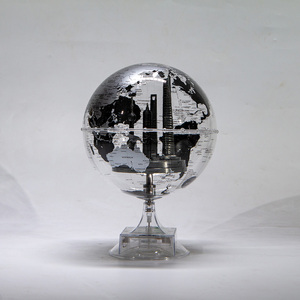 Globe terrestre transparent avec monument de Shanghai, souvenir cadeau de l'usine Huizhou Wellfun - Product Image 1