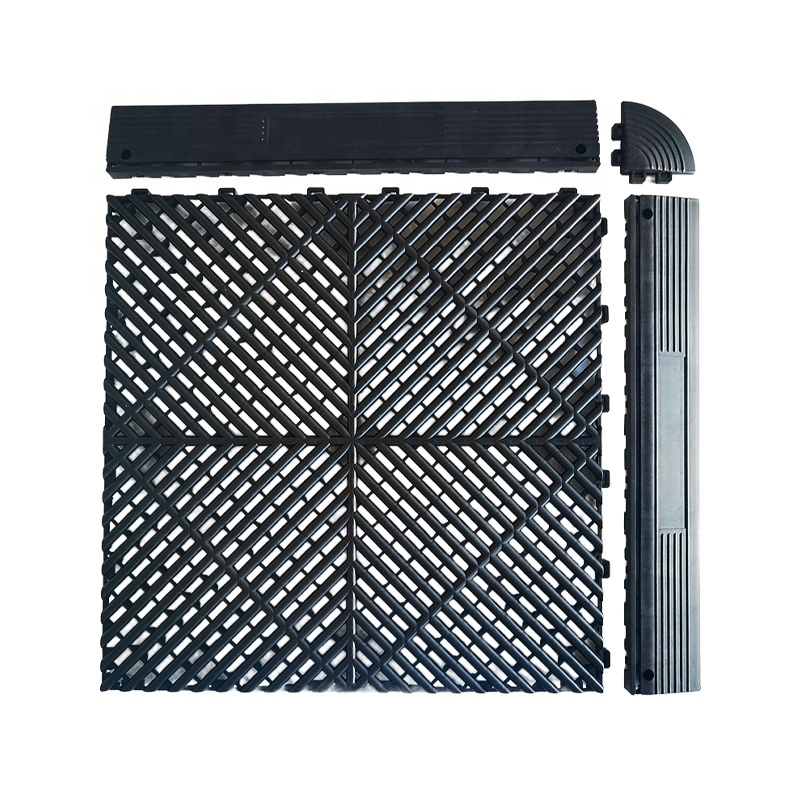 Modern Interlocking Plastic Floor Tiles PP