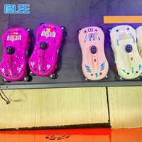 Nouveauté : Voitures télécommandées électriques pour enfants, simulateur de conduite, jeu de course sur piste, équipement de course pour centre commercial