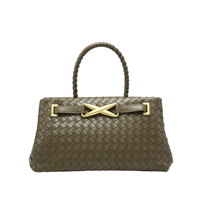 Sac fourre-tout en métal de couleur unie avec fermeture à cordon, sac à main à bandoulière, sac bandoulière, style rétro, grande capacité, tendance pour femmes