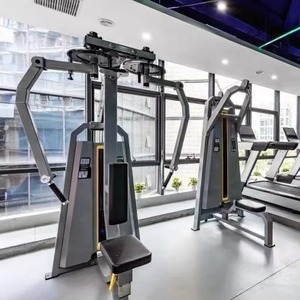 Dezhou thiết bị tập thể dục phía sau delt/PEC bay tập luyện trọng lượng selectorized Pin tải máy lựa chọn với màu sơn miễn phí - Product Image 6