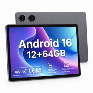 Tableta Android de Última Generación con 12 GB de RAM y 64 GB de Almacenamiento, Android 16, Pantalla de 10.1 Pulgadas, Procesador Allwinner <span class=keywords><strong>A33</strong></span> de Cuatro Núcleos, Ideal para Juegos, Oficina, Portátil e Inteligente - Product Image 1
