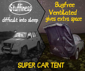 Tente de camping extérieure imperméable à extension arrière pour SUV/<span class=keywords><strong>Van</strong></span>, <span class=keywords><strong>auvent</strong></span> pliable en polyester pour <span class=keywords><strong>hayon</strong></span>, tente arrière pour voiture de tourisme - Product Image 6