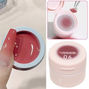 เจลทาเล็บแบบแอร์คุชชั่น 12 สี สีสันสดใส ติดทนนาน สีพื้นไล่เฉดสี สำหรับทำเล็บ DIY หรือร้านทำเล็บ 1 ชิ้น - Product Image 4