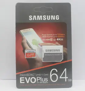 Samsung EVO PLUS Micro TF Flash SD Card New Release 64GB 128GB 256GB 512GB SD C10 Memory Card For Phones PCs And DVRs