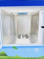 Máquina Expendedora de Cascos, Máquina Expendedora Automática para Cascos de Hockey sobre Hielo y Limpieza y Desinfección de Calzado